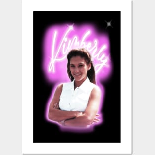 Kimberly (Pink Ranger) Airbrush Posters and Art